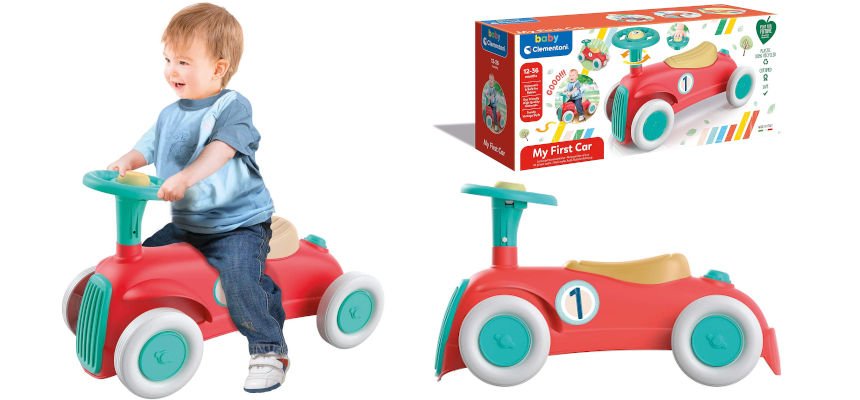 Correpasillos Clementoni Mi primer coche barato Correpasillos Clementoni Mi primer coche barato, juguetes baratos, ofertas para niños