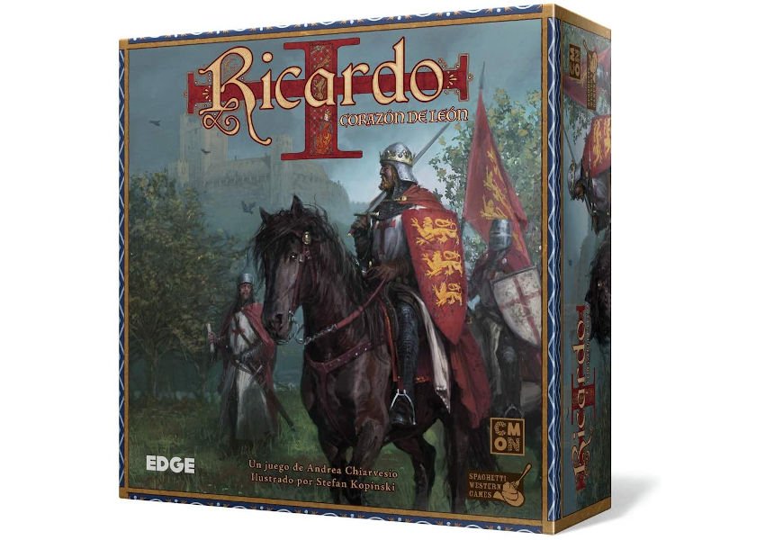 Juego de mesa Ricardo Corazón de León, juegos de mesa baratos, ofertas en juguetes oferta