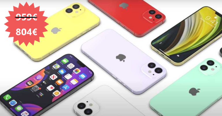 ¡TOMA CHOLLO! Apple iPhone 12 128GB solo 784,99 euros. Descuento de 174 euros. Otros modelos.