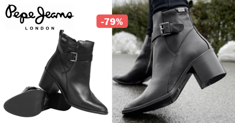¡TOMA CHOLLO! Botines Pepe Jeans Cooper Jil solo 31,31 euros. 79% de descuento.