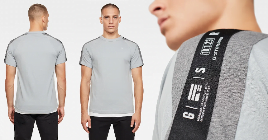 Camiseta G-Star Raw Sport Tape barata, ofertas en ropa de marca