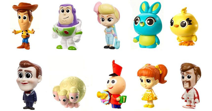 Pack de 10 figuras Toy Story 4 baratas, ofertas en juguetes