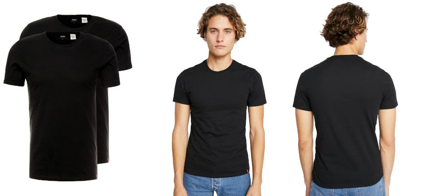Pack de 2 camisetas Levis baratas Pack de 2 camisetas Levis baratas, ofertas en ropa de marca