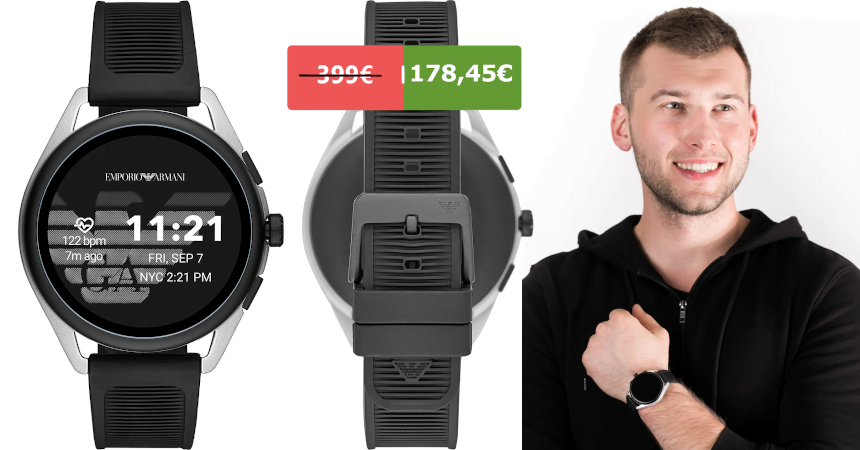 Smartwatch Emporio Armani Connected barato, ofertas en relojes RRSS