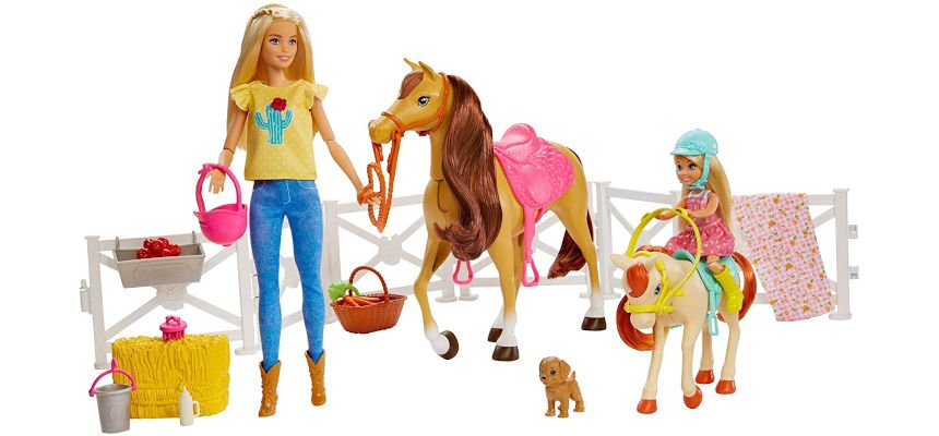 Barbie y Chelsea con caballos barato Barbie y Chelsea con caballos barato, ofertas en juguetes