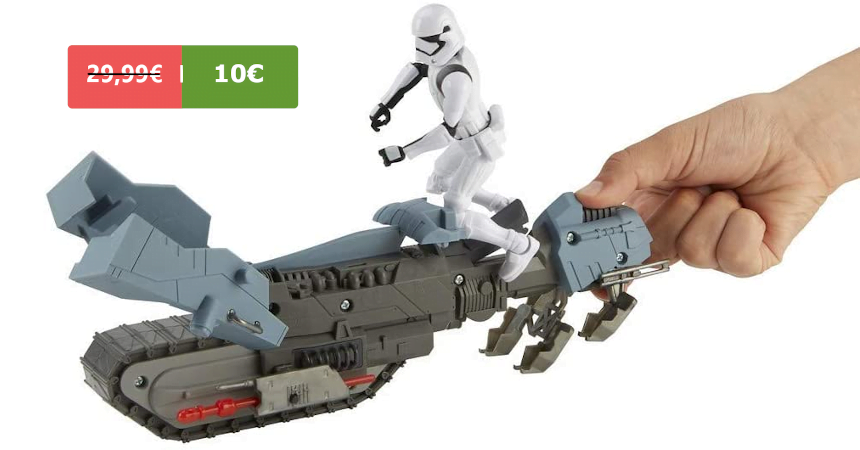 Figura Star Wars con vehículo Treadspeeders barata, ofertas en juguetes