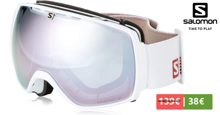 ¡TOMA CHOLLO! Gafas de esquí Salomon XT One solo 38,73 euros. 72% de descuento.