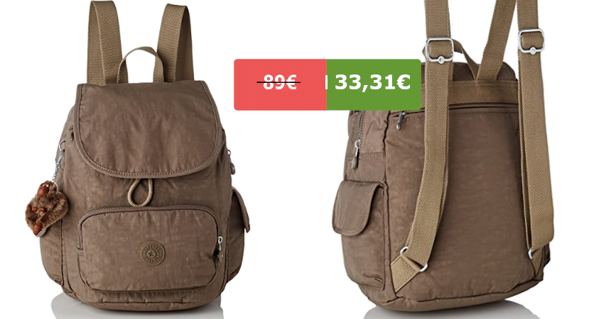 Mochila Kipling City Pack S barata, ofertas en mochilas