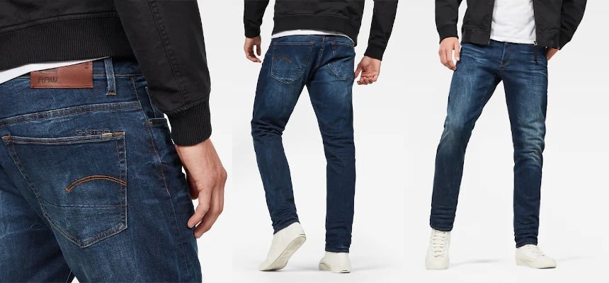 Pantalones vaqueros G-Star Raw 3301 Straight Tapered baratos Pantalones vaqueros G-Star Raw 3301 Straight Tapered baratos, ofertas en ropa de marca