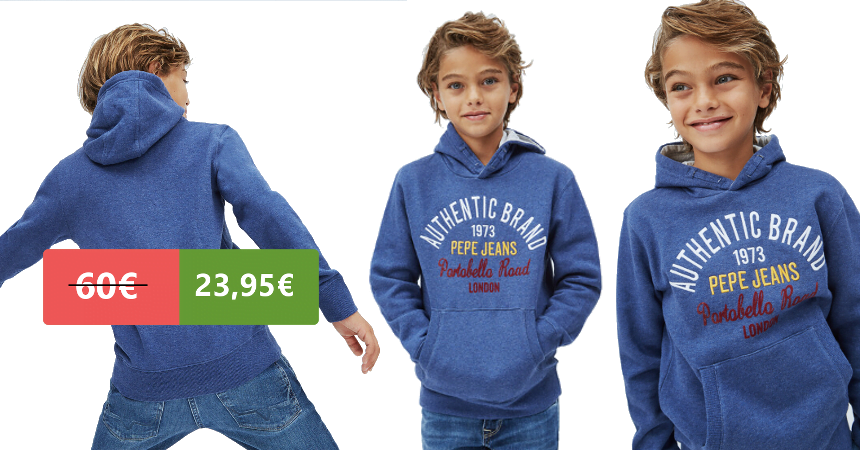 Sudadera Pepe Jeans Leon barata, ofertas en ropa de marca