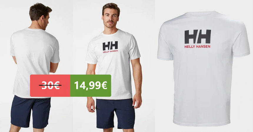 Camiseta Helly Hansen Logo barata, ofertas en ropa de marca