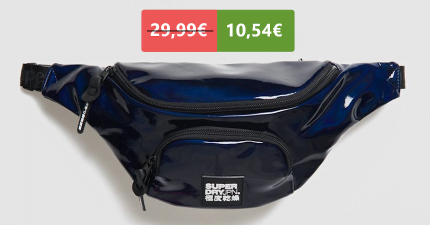 Riñonera Superdry Metallic barata, ofertas en complementos