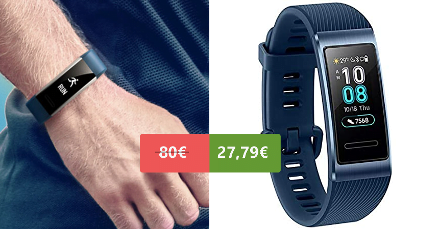 Smartband Huawei Band 3 Pro con GPS barata, ofertas en pulseras de actividad