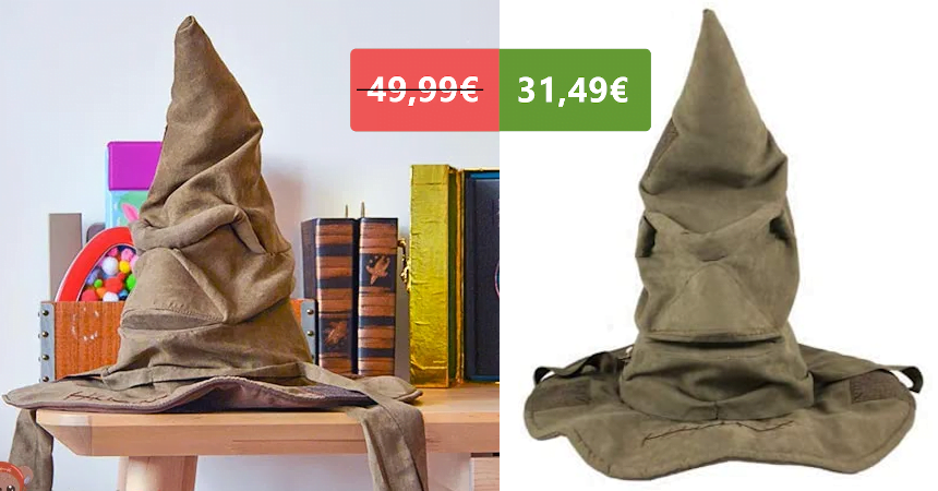 Sombrero seleccionador de Harry Potter parlante barato, ofertas en juguetes
