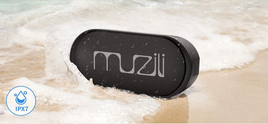 Altavoz Bluetooth Muzili IPX7 barato, ofertas en altavoces inalámbricos Altavoz Bluetooth Muzili IPX7 barato, ofertas en altavoces inalámbricos