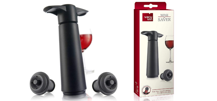 Bomba de vacío con dos tapones Vacu Vin barata Bomba de vacío con dos tapones Vacu Vin barata, ofertas para el hogar