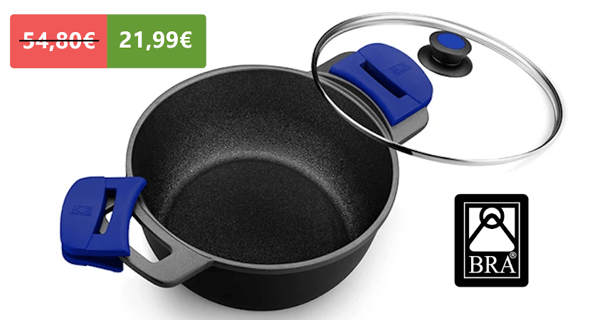 Cacerola BRA Advanced de 20 cm barata, ofertas en hogar