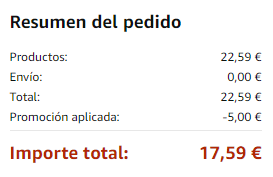 Código promocional Amazon álbum embarazo Sinhaklóho