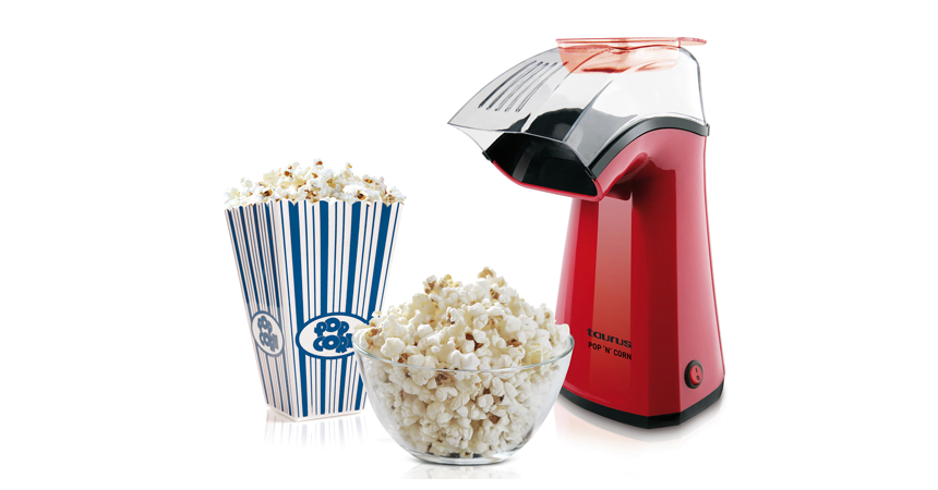 Máquina de hacer palomitas Taurus Pop'N'Corn barata, ofertas en palomiteros