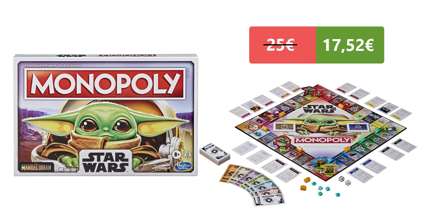 Monopoly The Child Star Wars barato, ofertas en juegos de mesa