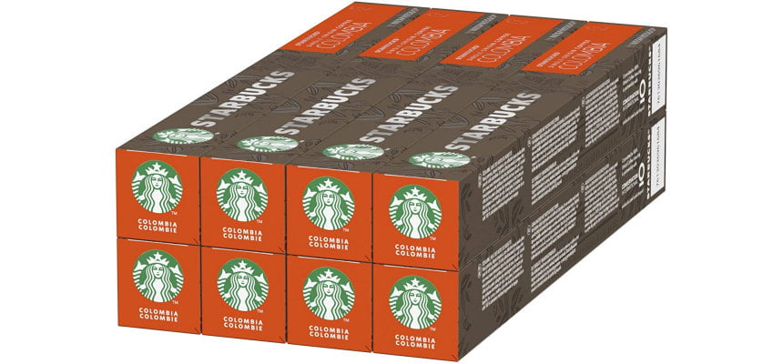 Pack 80 cápsulas Starbucks Single Origin Colombia barato, ofertas en cápsulas Nespresso Pack 80 cápsulas Starbucks Single Origin Colombia barato, ofertas en cápsulas Nespresso