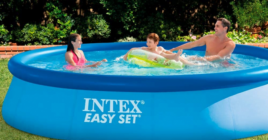 Piscina desmontable Intex Easy Set barata, ofertas en piscinas desmontables
