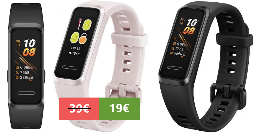 Pulsera de actividad Huawei Band 4 barata, ofertas en smartbands