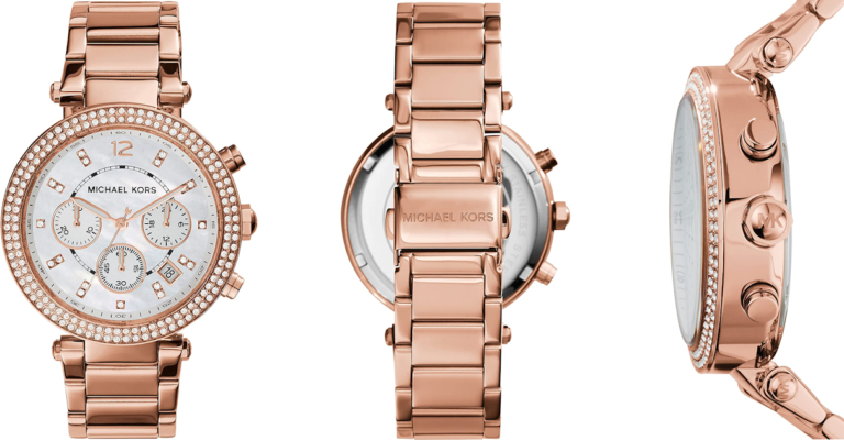 ¡TOMA CHOLLO! Reloj Michael Kors Parker solo 110,80€. 63% de descuento. Varios colores.