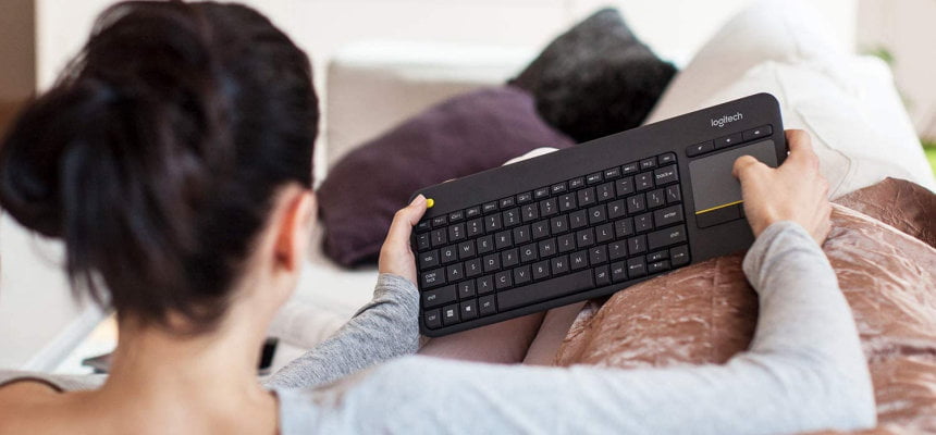 Teclado inalámbrico Logitech K400 Plus barato, ofertas en teclados inalámbricos Teclado inalámbrico Logitech K400 Plus barato, ofertas en teclados inalámbricos