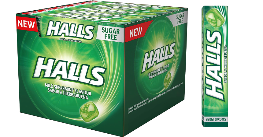 20 paquetes de caramelos Halls Menta Suave baratos, ofertas en supermercado