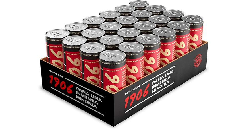 Pack 48 latas de cerveza Estrella Galicia 1906 Red Vintage barato, ofertas en cerveza