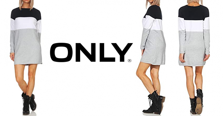 ¡TOMA CHOLLO! Vestido Only Onllillo L/S solo 14,99 euros. 50% de descuento.