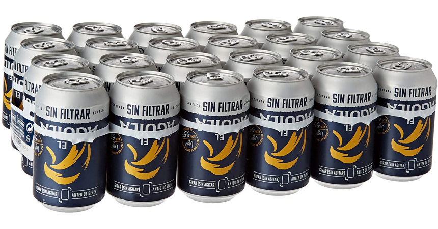 Pack 24 latas cerveza El Águila Sin Filtrar barato, ofertas en cerveza, cerveza barata