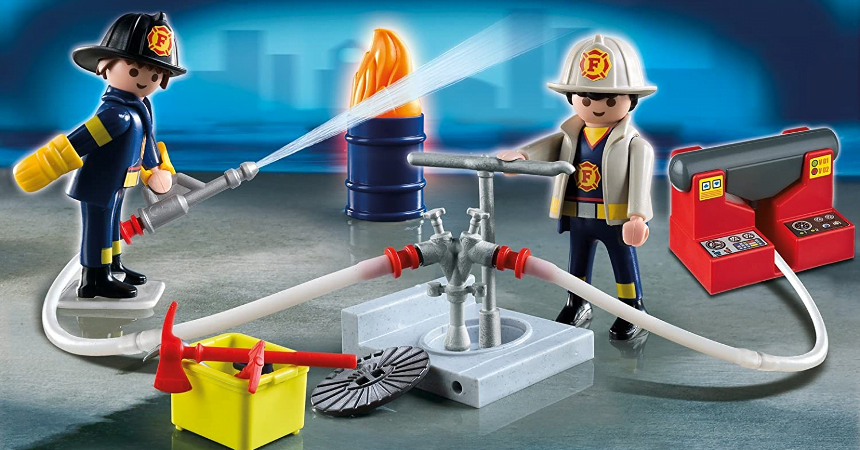 Playmobil City Action Bomberos con Bomba de Agua barato, ofertas en juguetes