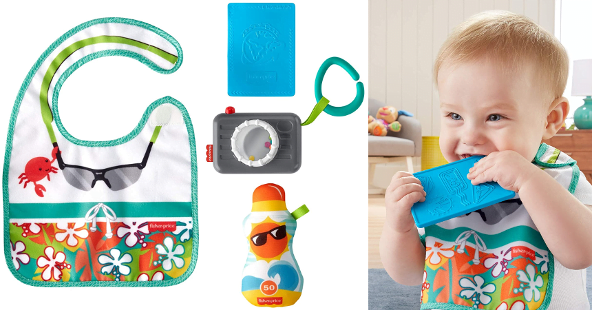 Set de regalo para bebé Fisher Price Tiny Tourist barato, ofertas en juguetes