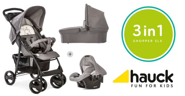 ¡TOMA CHOLLO! Silla de paseo Hauck Trío Shopper SLX solo 125 euros. 50% de descuento.