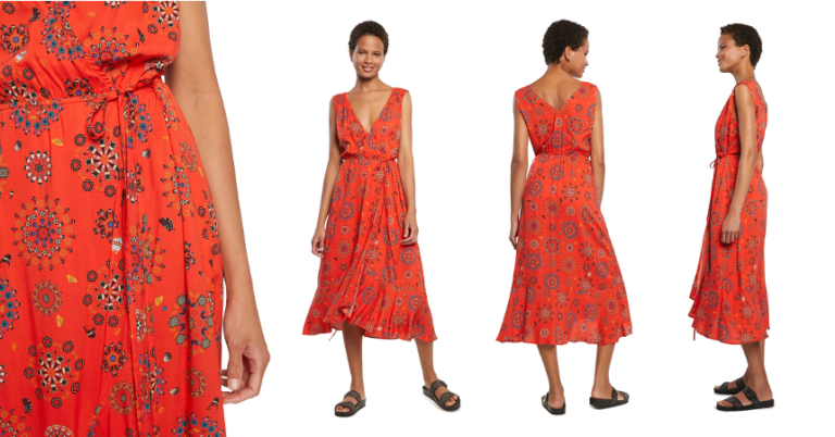 ¡TOMA CHOLLO! Vestido Desigual Santorini solo 34,95 euros. 50% de descuento.
