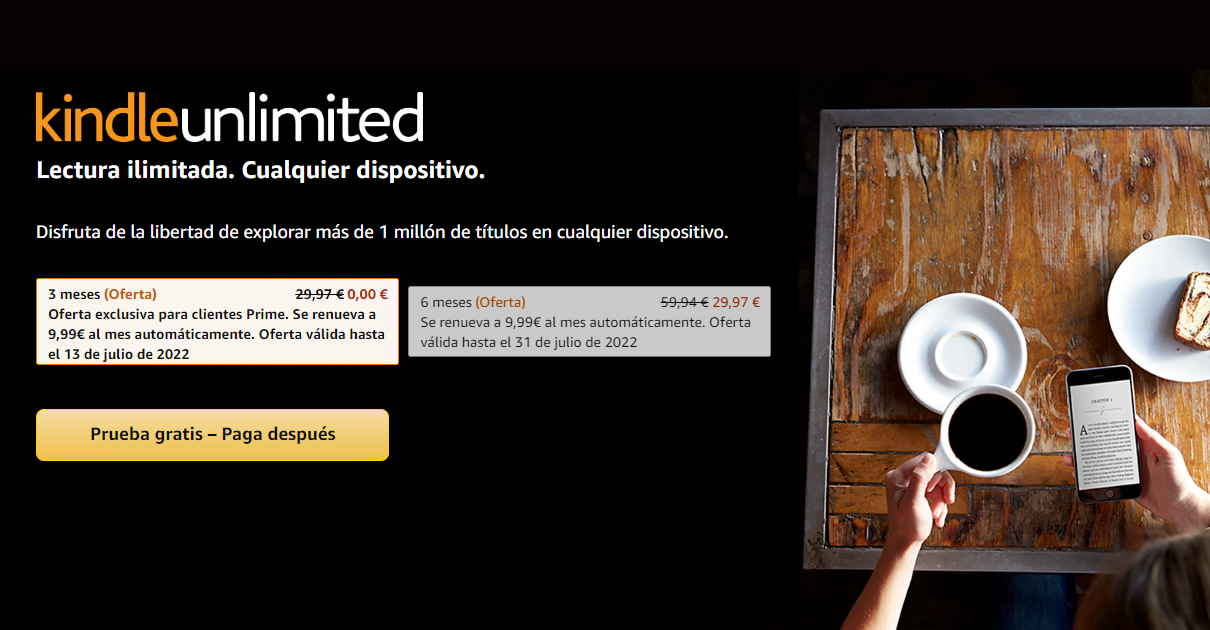 3 meses gratis de Kindle Unlimited, libros gratis, Kindle Unlimited gratis