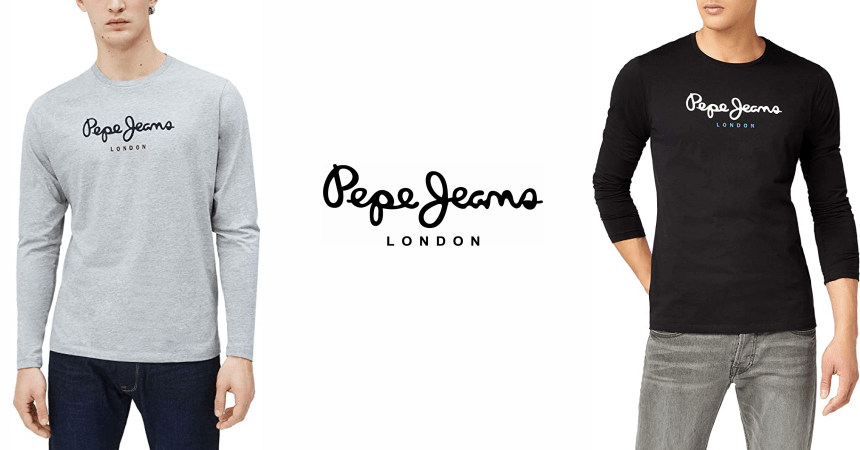 Camiseta Pepe Jeans Eggo Long barata, ofertas en camisetas baratas, camisetas de marca baratas