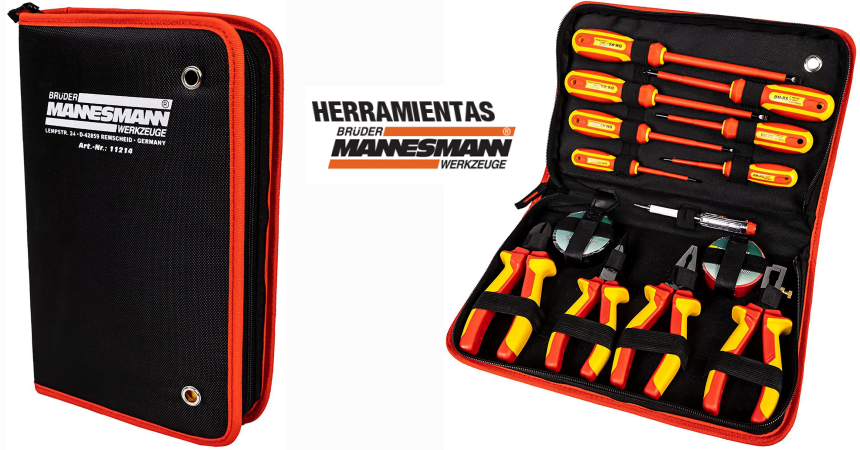 Juego de herramientas Mannesmann M11214 barato, ofertas en herramientas, chollos en herramientas