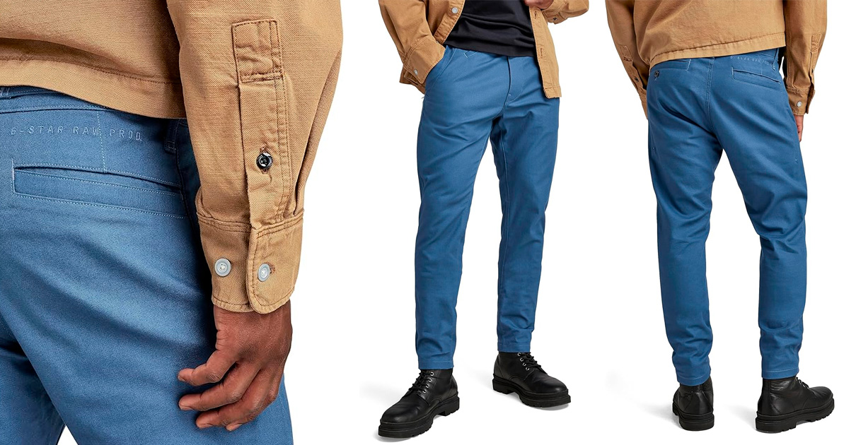 Pantalones chinos G-Star Raw Bronson baratos, ofertas en ropa de marca