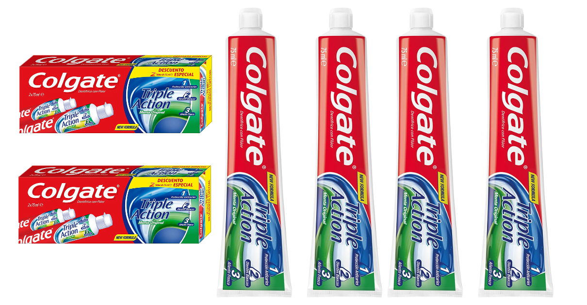 Pasta de dientes Colgate Triple Acción barata, ofertas en supermercado