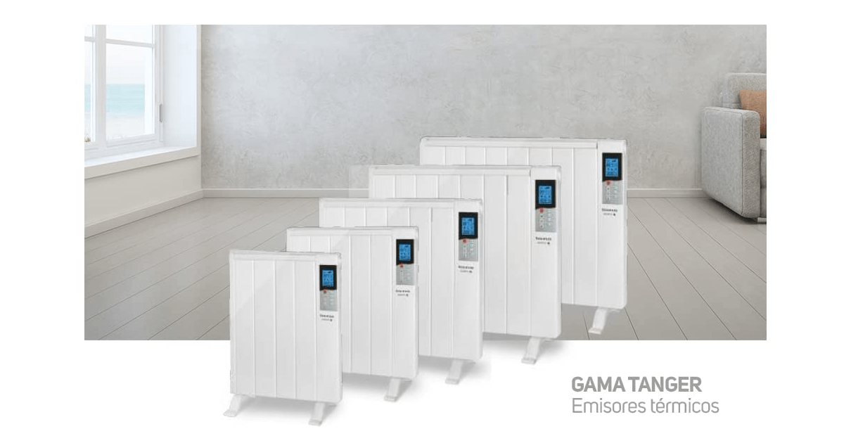 Comprar radiador eléctrico Taurus Tanger 1200 de bajo consumo barato, ofertas en radiadores, emisores térmicos baratos