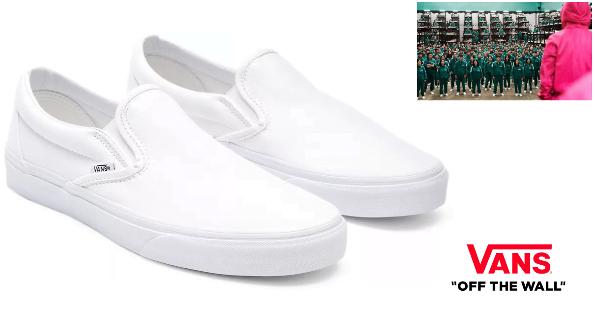 Comprar las zapatillas Vans Classic Slip On de El Juego del Calamar