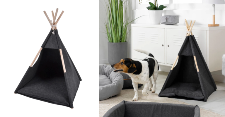 ¡TOMA CHOLLO MASCOTERO! Cama tipi para mascotas solo 9,75 euros. 75% de descuento.