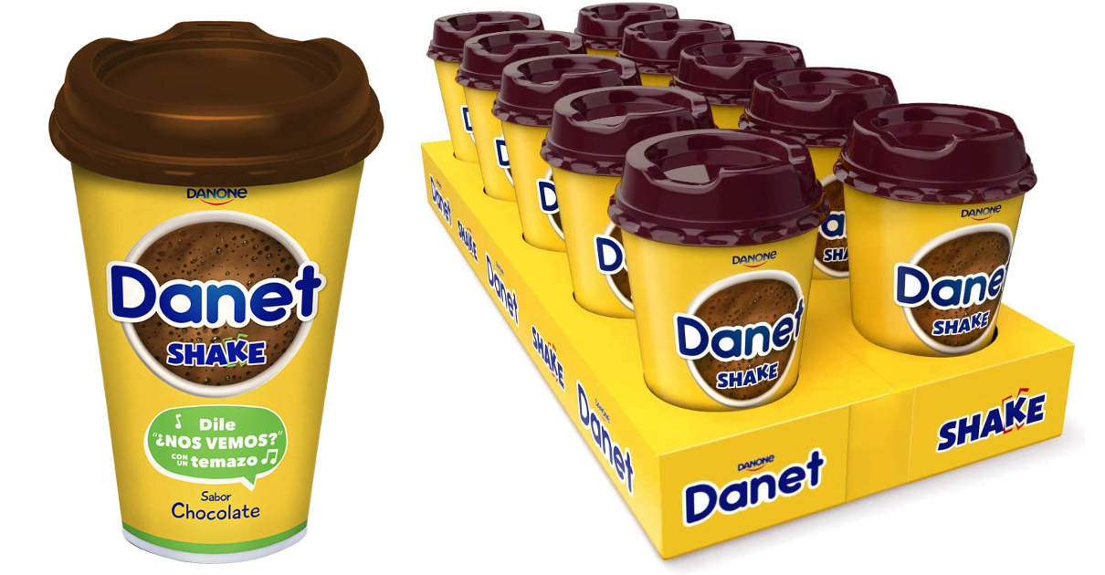 10 batidos de chocolate Danet Shake baratos, ofertas en supermercado