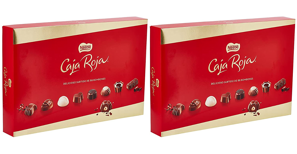 Dos cajas de bombones Nestle Caja roja baratos, ofertas en chocolate