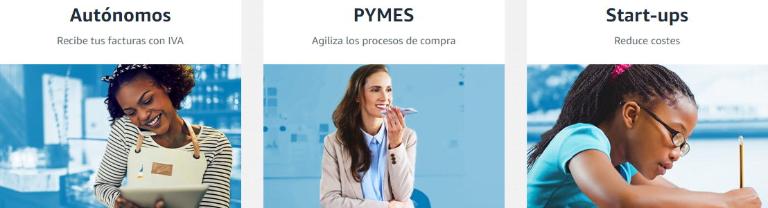 Amazon Business para autónomos, empresas y start-ups