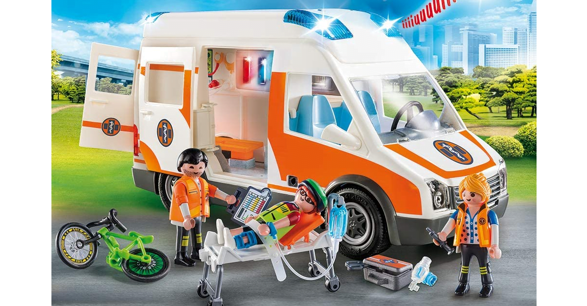 Ambulancia de Playmobil barata, ofertas en juguetes