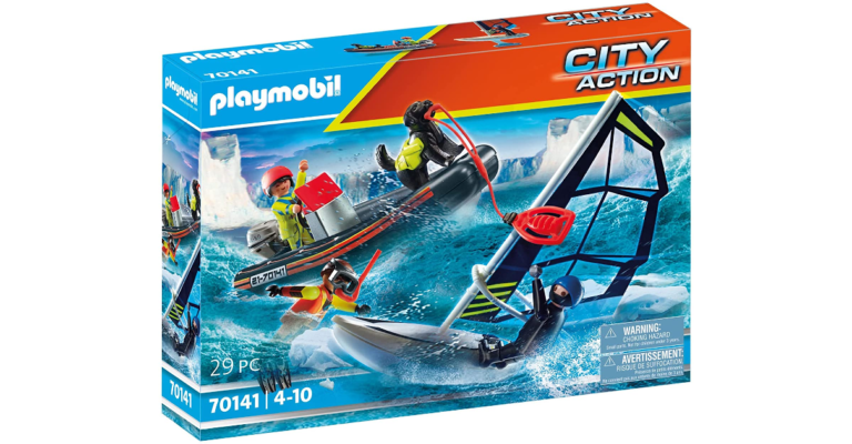 Juega con el Playmobil Rescate Marítimo por 16,36€. Tiene el 57% de descuento.